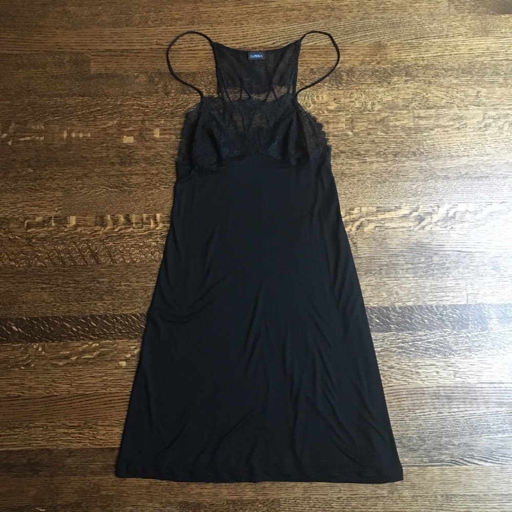 La Perla Nightgown, Mid Length, Sheer Lace